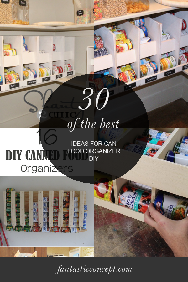 30 Of the Best Ideas for Can Food organizer Diy Home, Family, Style